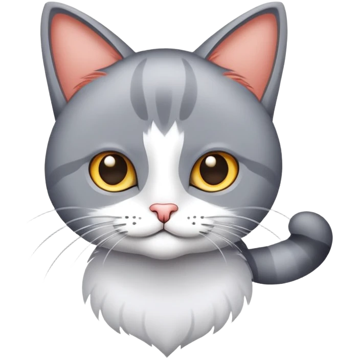 Elinde kedi tutan bir kız emoji