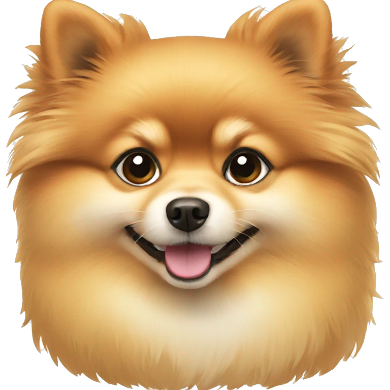 pomeranian dog emoji
