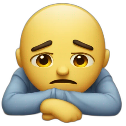 Sad emoji