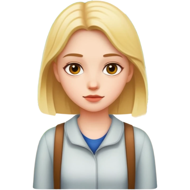 Niña parque emoji