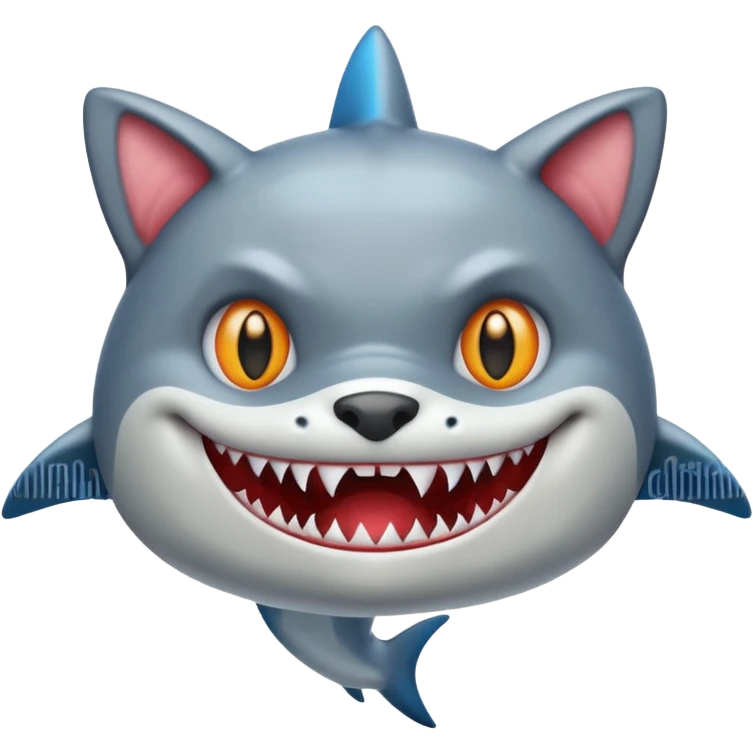 Gato tiburon emoji