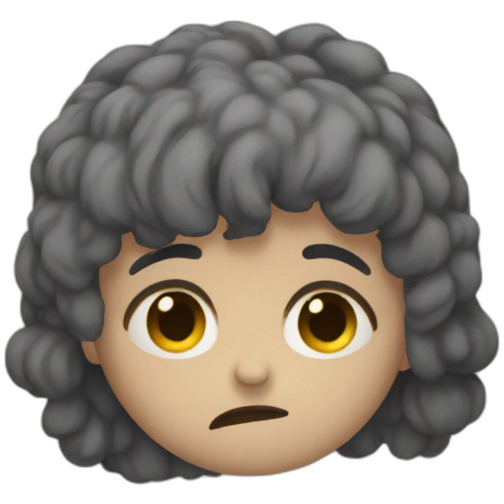 Sad emoji
