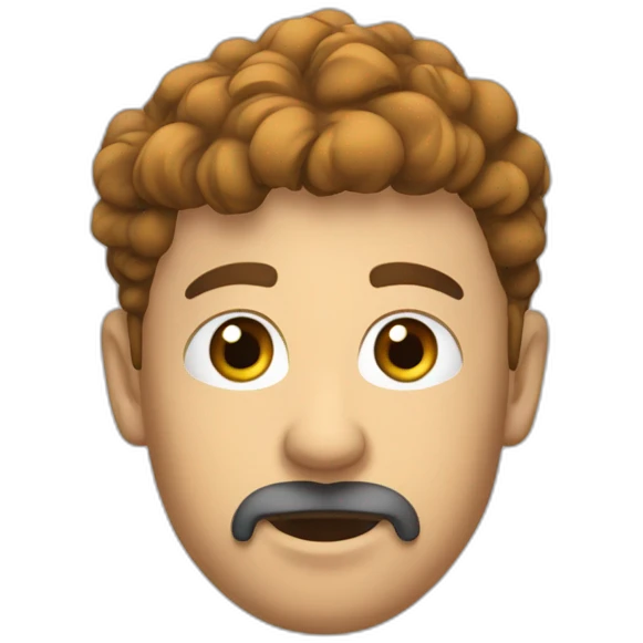 Mec qui fait une bavette emoji