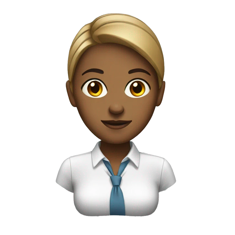 Office girl emoji