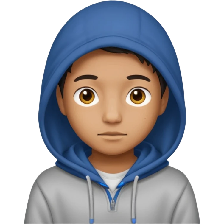 Doy wearing a hodiee  emoji