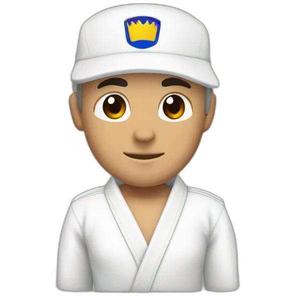 bjj white belt emoji