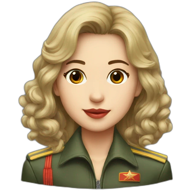 Soviet pilot li li ya goldenlonghair emoji