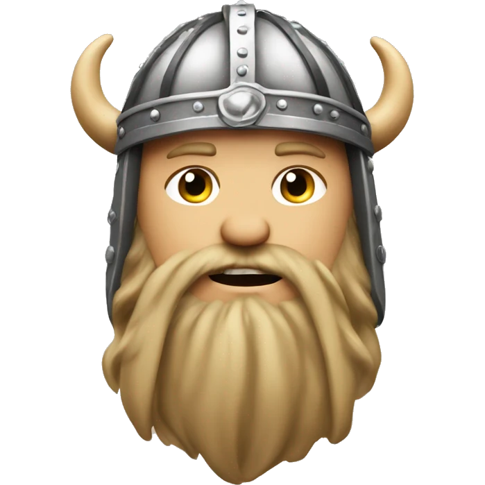 Norwegian Viking with shield emoji