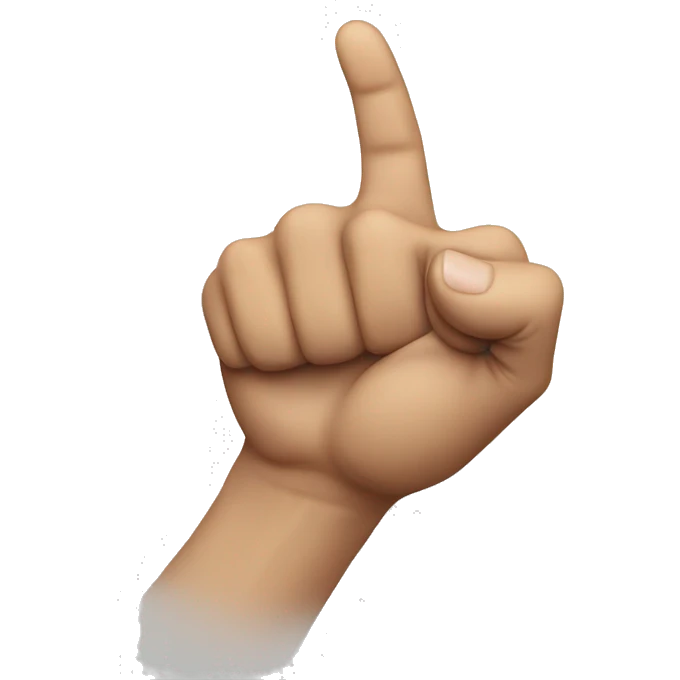 hand flexing emoji