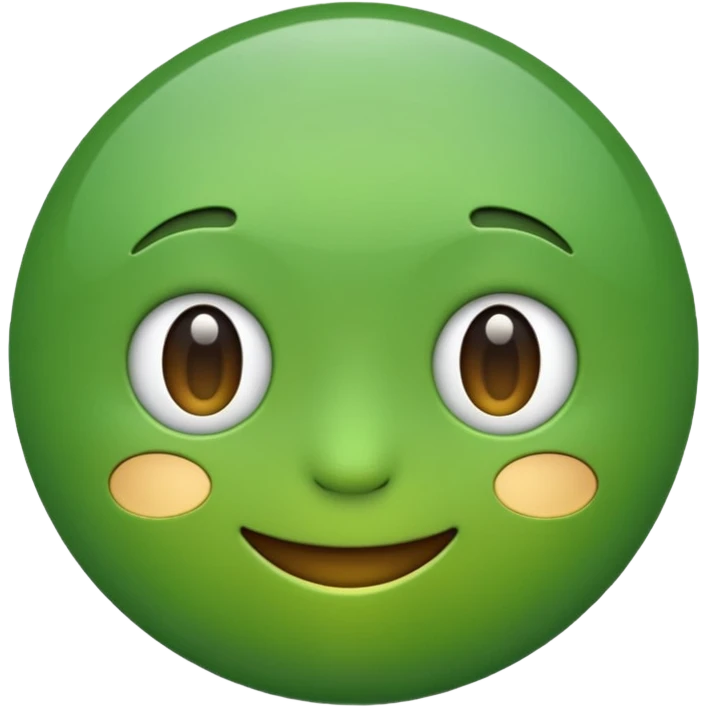 ❌ change the emoji color from red to green color emoji