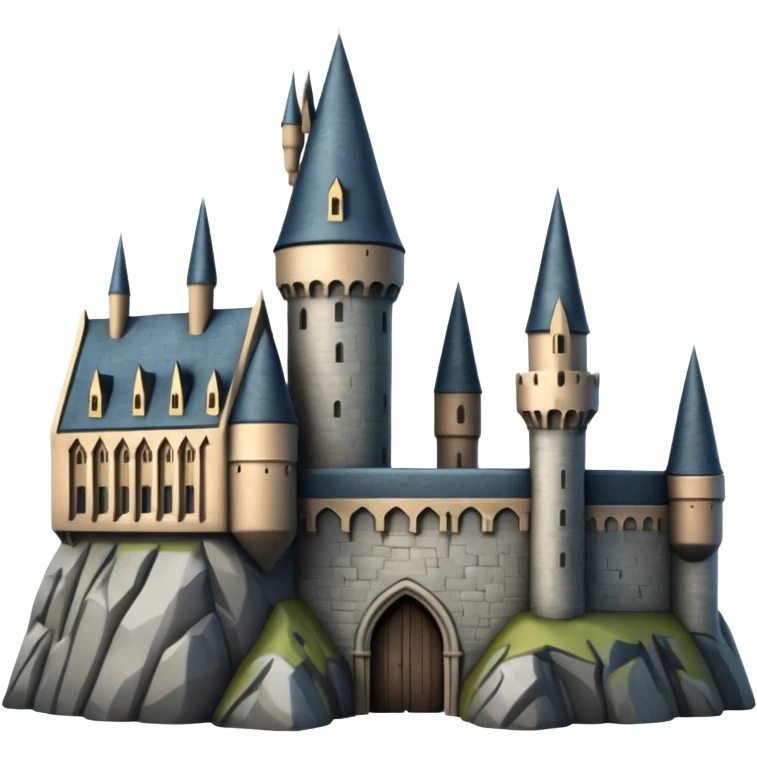 Hogwarts Castle emoji