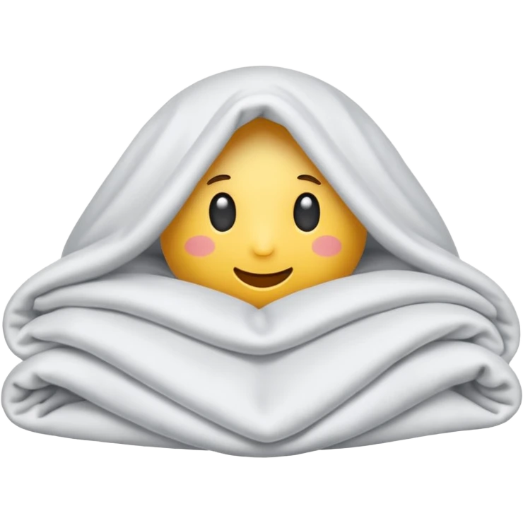 Something under the blanket emoji
