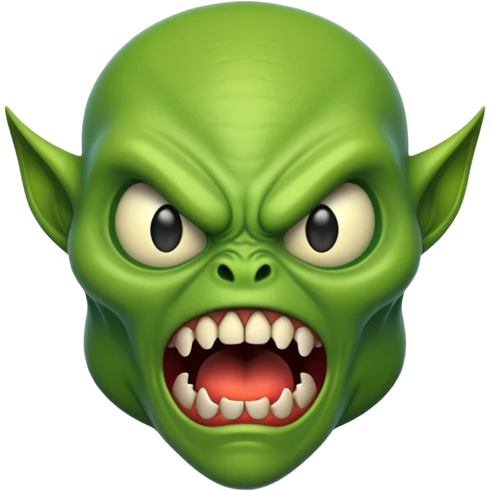 Küfür eden uzaylı  emoji