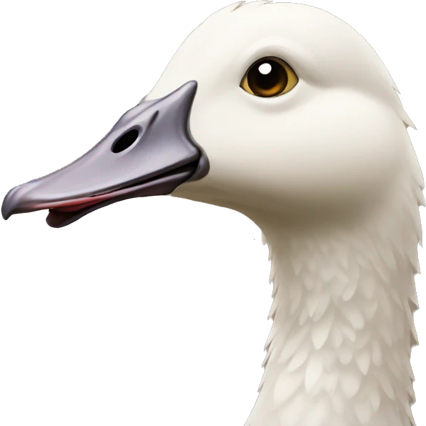Silly goose emoji