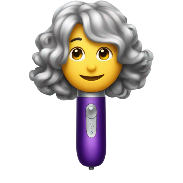 Dyson air wrap hair curler emoji
