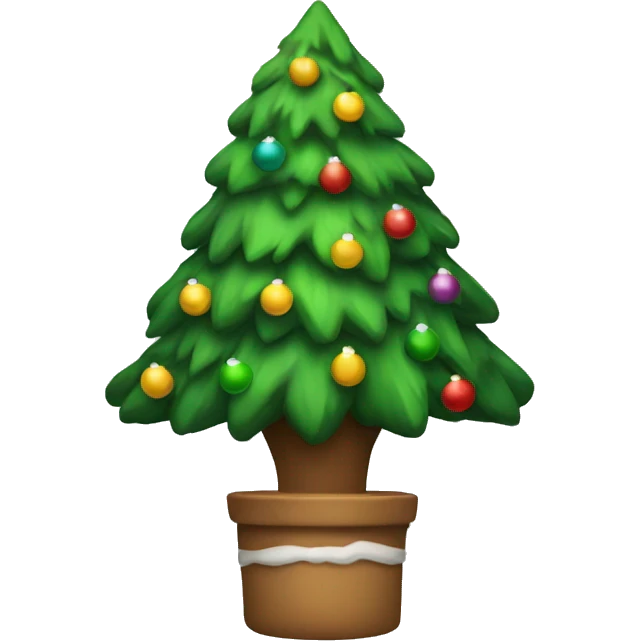 Christmas tree emoji