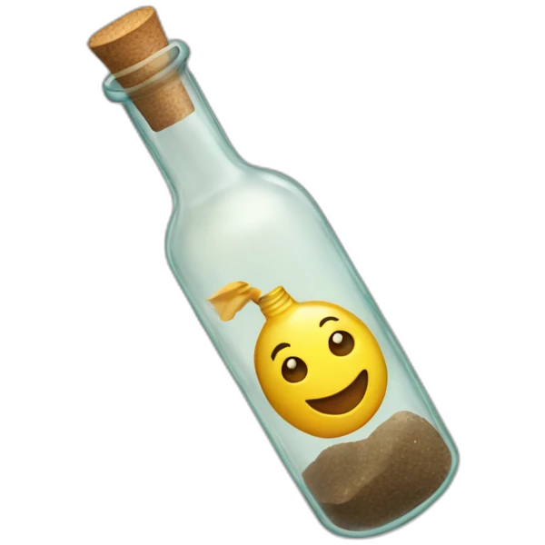 Message in a bottle emoji