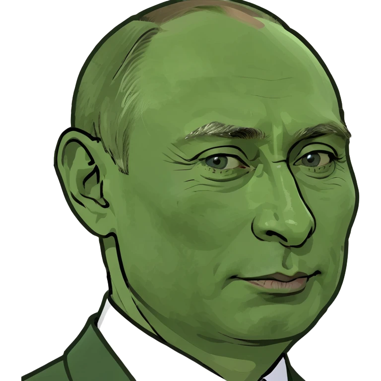 Emoji of Vladimir Putin emoji