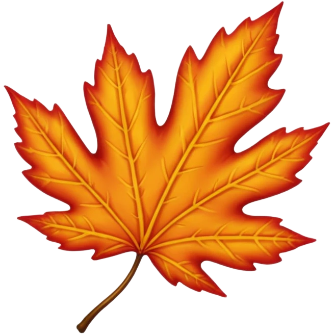 emoji of fall leaf emoji