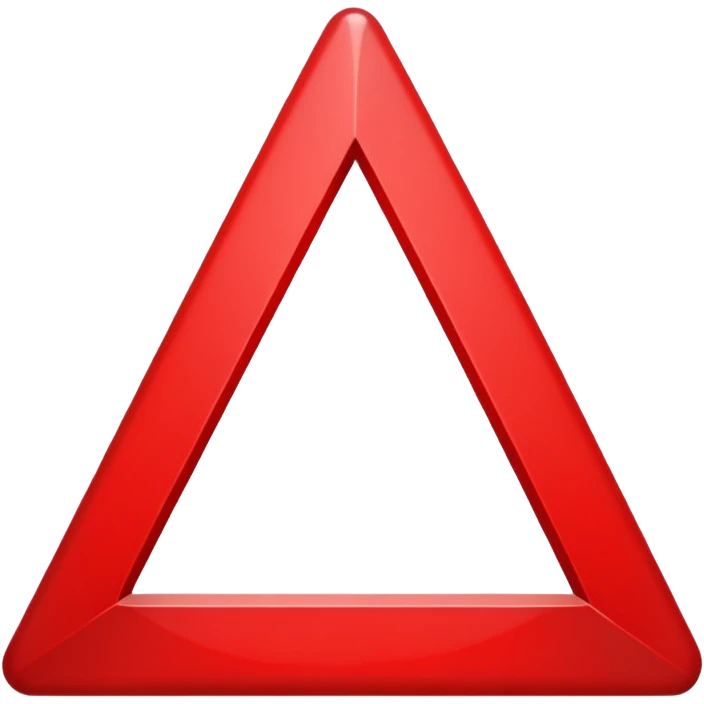 red triangle emoji