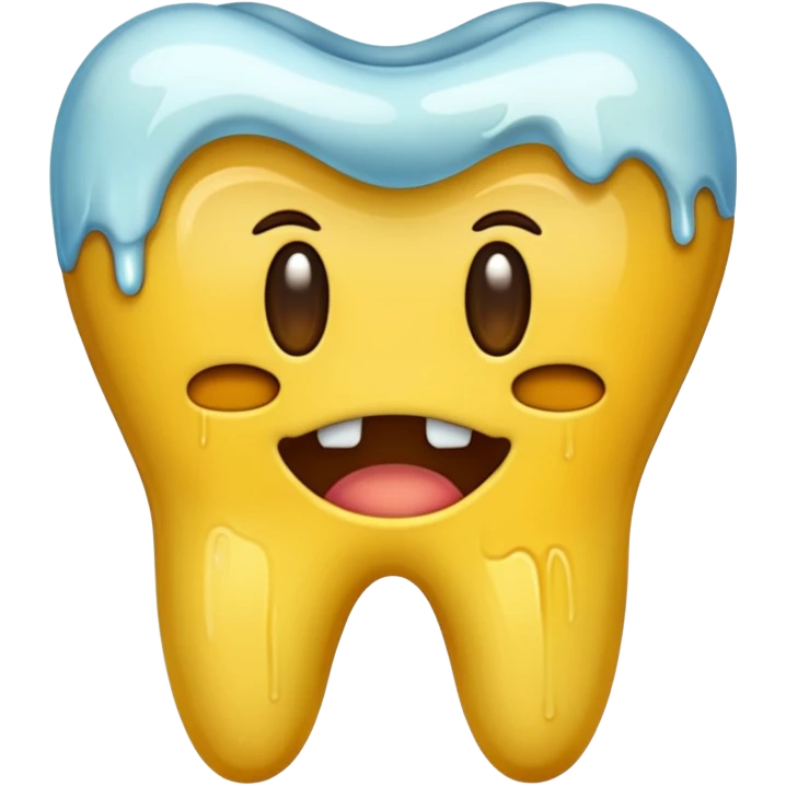 diş  sarı emoji