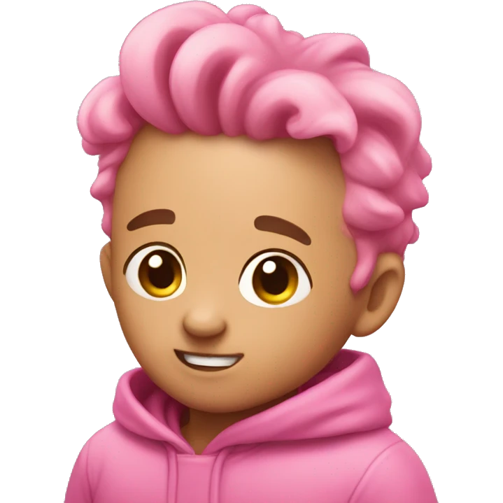 Cute pink ribborn emoji