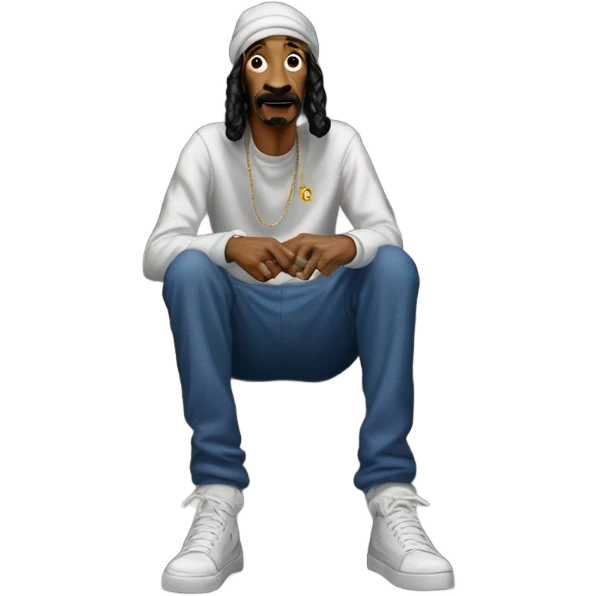 Snoop on a stoop emoji