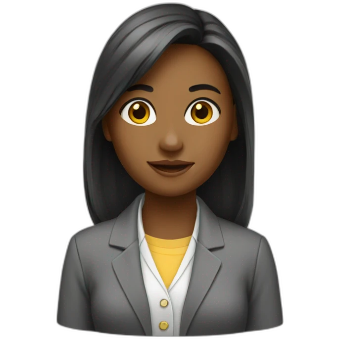 study girl in desk emoji