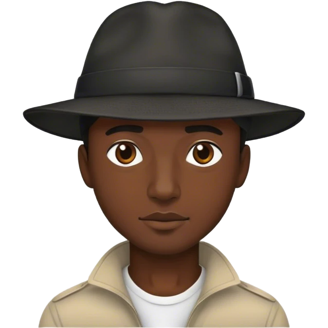cool black dude in a hat  emoji
