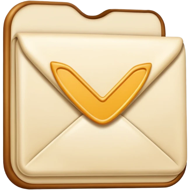 Letter color Creamy emoji