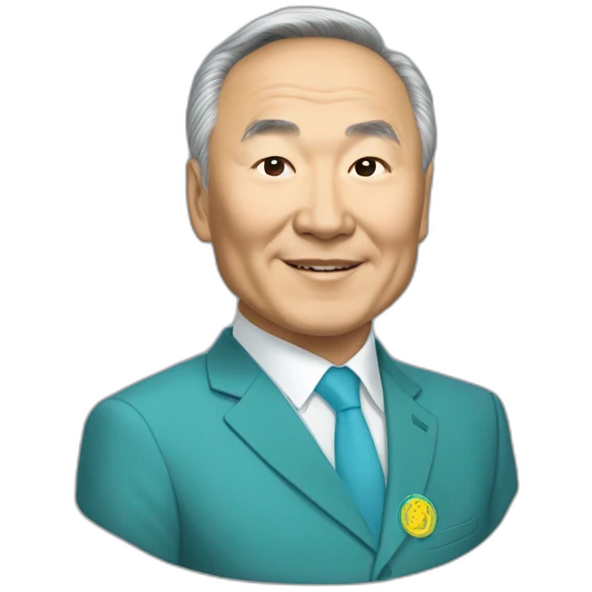 Nursultan Nazarbayev  emoji