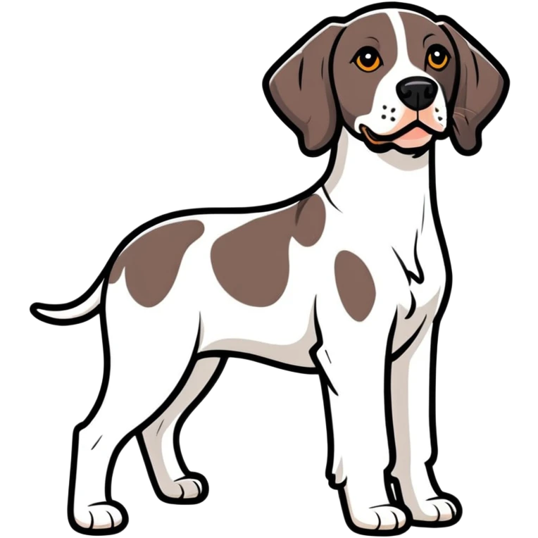 German short hair pointer emoji
