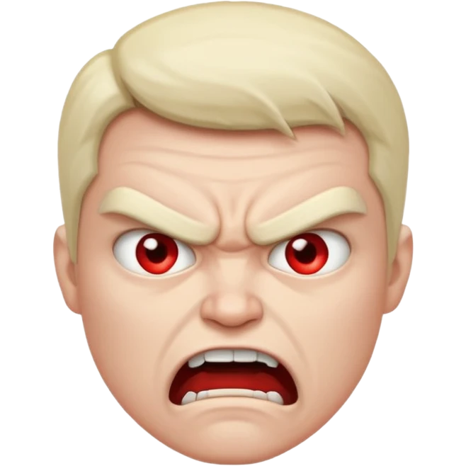 Animosity - strong hostility or ill feeling toward someone emoji