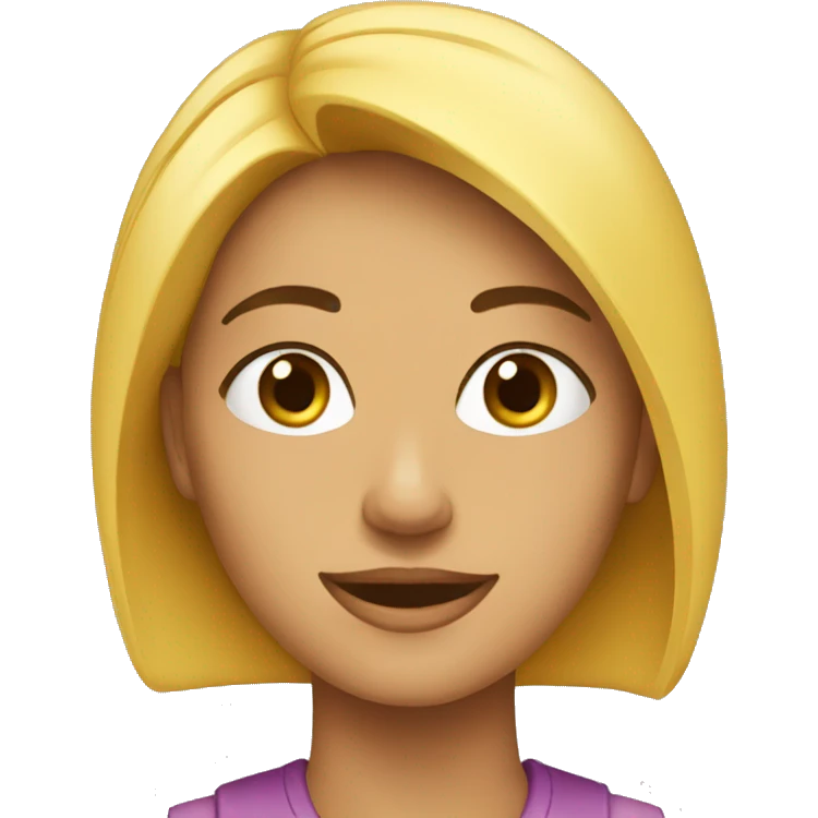 Uma corredora emoji
