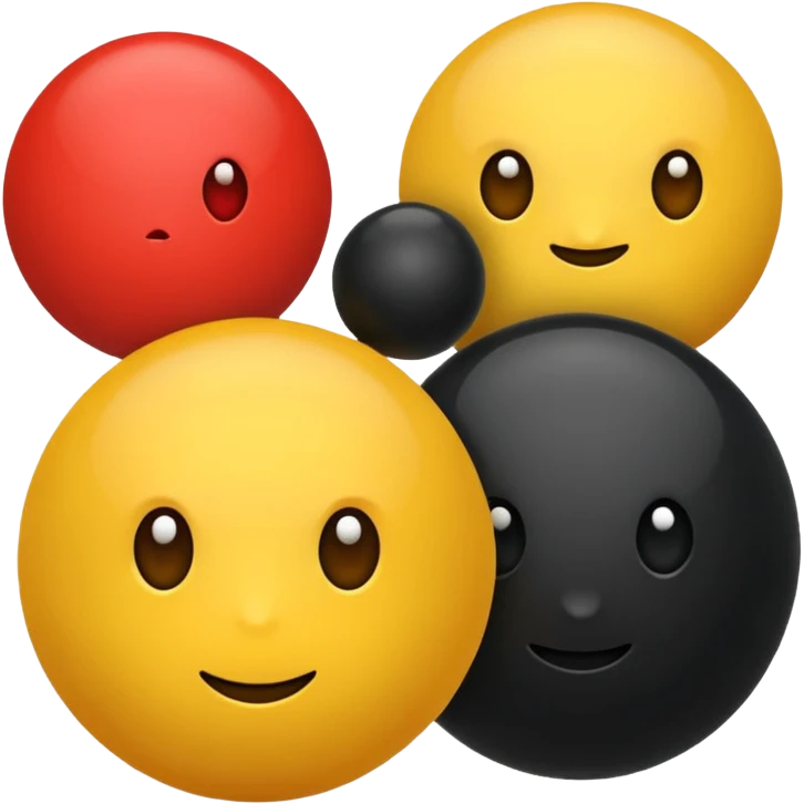 Make a flat color, red yellow and black. Just With The Colors, I, Give vIt To You And The Sammi order. emoji