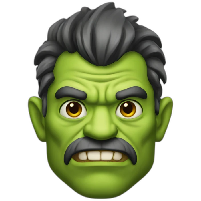 Gentleman orc emoji