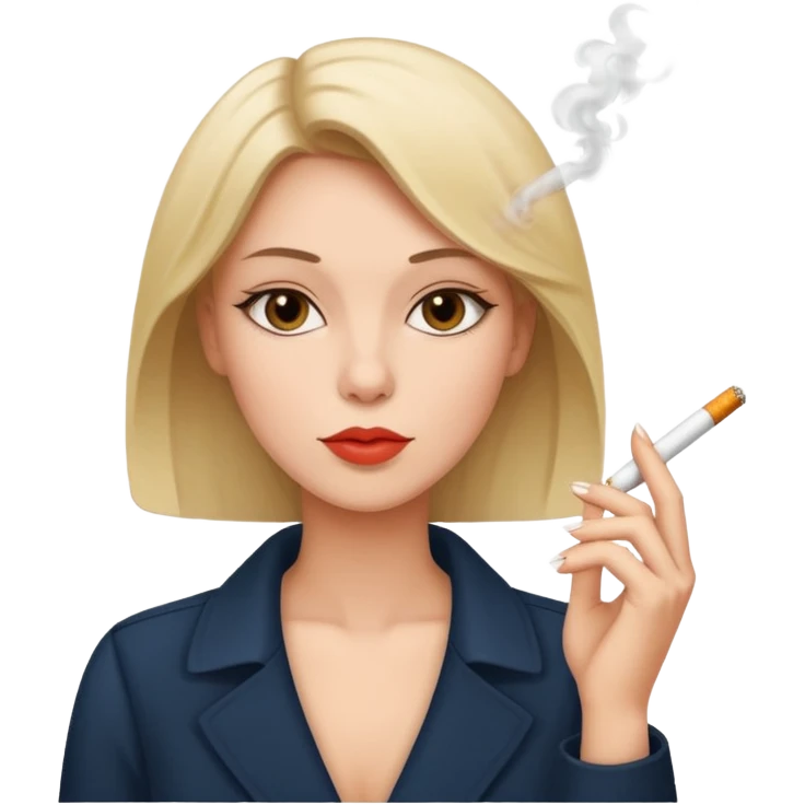 femme qui fume emoji