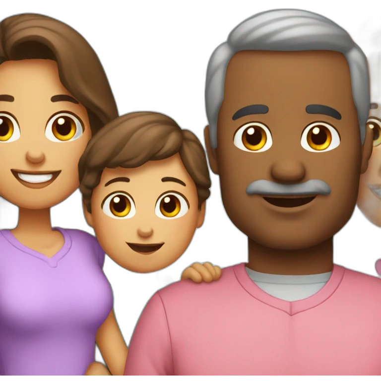 Papa sur maman emoji