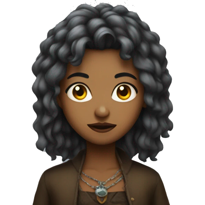 bruxa com vassoura emoji