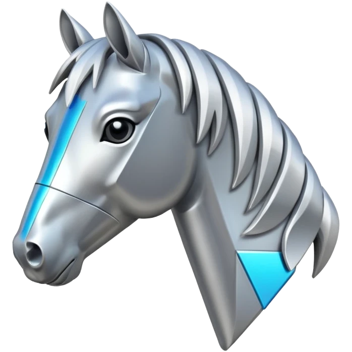 Un caballo matemático emoji
