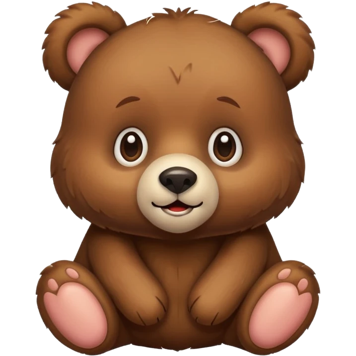 cute bear emoji