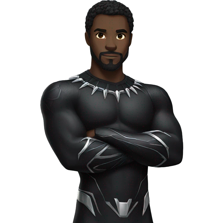 black panther emoji