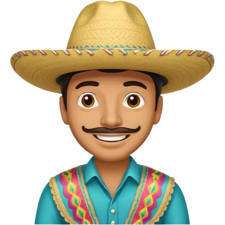 Tejana sombrero hombre emoji