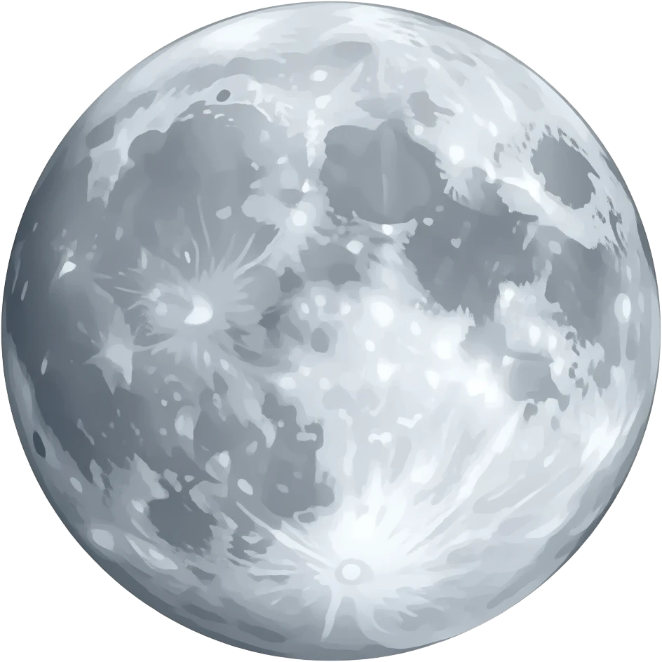 Emoji de una luna emoji