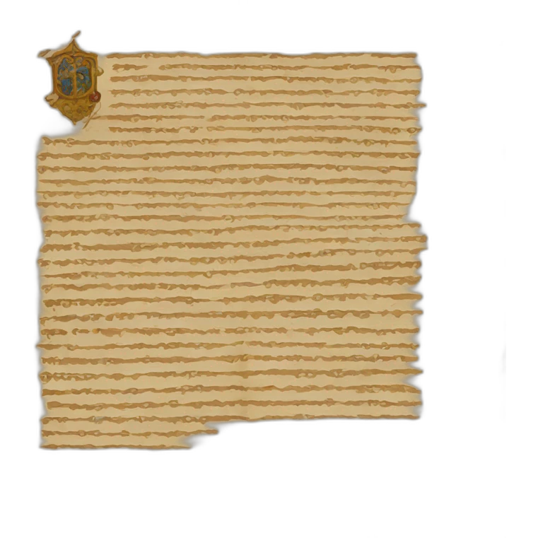 medieval decree paper emoji