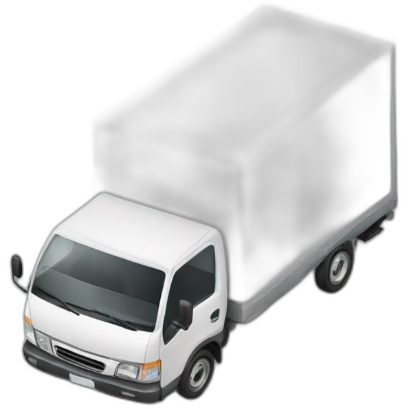 Light commercial vehicle open emoji