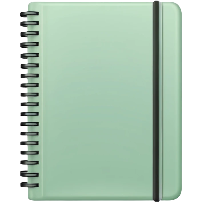 pale green note book emoji
