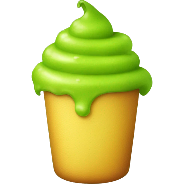 Glace a la pistache  emoji