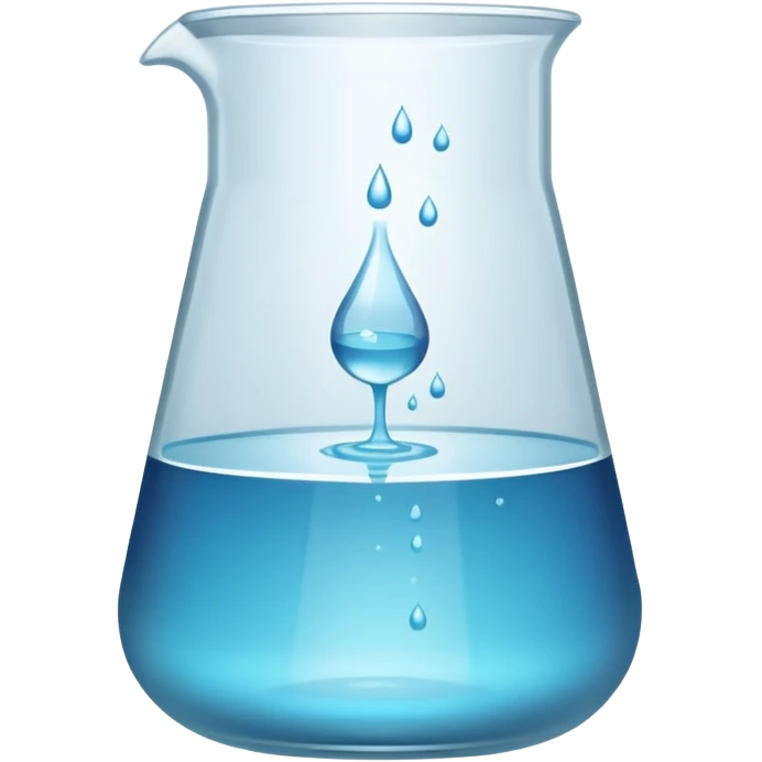 Testing water samples  no person  emoji