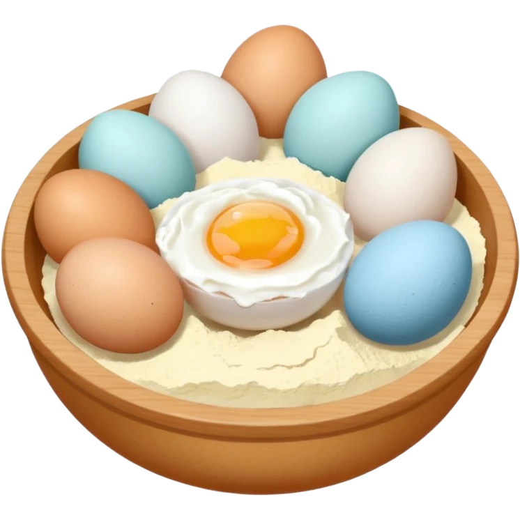 aethetic baking ingredients emoji